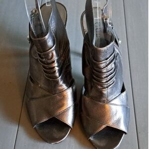 BUNDLE, womens open toe heels size 7